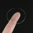 thumbnail image 4 of Uxcell Watch Glass Sapphire Crystal Lens Single Dome Round 37.5mm Dia. 1.3mm Edge Thickness Clear, 4 of 5