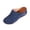 Blue, variant on Women's Wedge Heel Mule Clogs, Comfortable Slip on Summer Sandals, Casual Breathable Hollow Out Walking Shoes