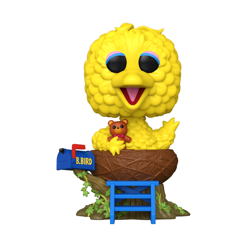 Funko Pop! Television: Sesame Street - Pop! Deluxe Big Bird in Nest Vinyl Figure