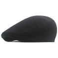 thumbnail image 2 of Newsboy Men's Hat Cotton Soft Stretch Fit Men Cap Cabbie Driving Hat For Men, 2 of 3