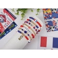 thumbnail image 2 of Poasrelax Pulseras elásticas para fanáticos de Francia, paquete de 7, 2 of 5