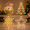 Santa & Xmas Trees & Snowflake & Five Stars, variant on Christmas Window Silhouette Lights Decorations Pack Of 4 Sign Lighted Snowflake Snow Man Bell And Deer For Holiday Indoor Wall Door Gldecor
