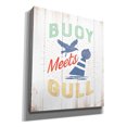thumbnail image 2 of Epic Graffiti 'Buoy Meets Gull' by JJ Brando, Canvas Wall Art, 26"x30", 2 of 8