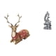 thumbnail image 1 of Juego de figuras de reno, estatua de reno, alce, ciervo, escultura, adorno de Guan Yin elaborado con resina y piedra para estantes, sala de estar, dor, 1 of 8