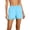 Blue, variant on hlysgo Running Shorts for Women Quick Dry High Waisted Athletic Short 2 in 1 Workout Gym Shorts Mint Green,2xL