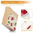 thumbnail image 5 of Yayeee Napkin Holder for Table Kitchen Paper Tissue Organization, Watercolor Cherry, 5 of 8