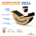 thumbnail image 3 of ProStretch Wooden Original Calf Stretcher and Foot Rocker for Plantar Fasciitis, Achilles Tendonitis, and Tight Calves, 3 of 6