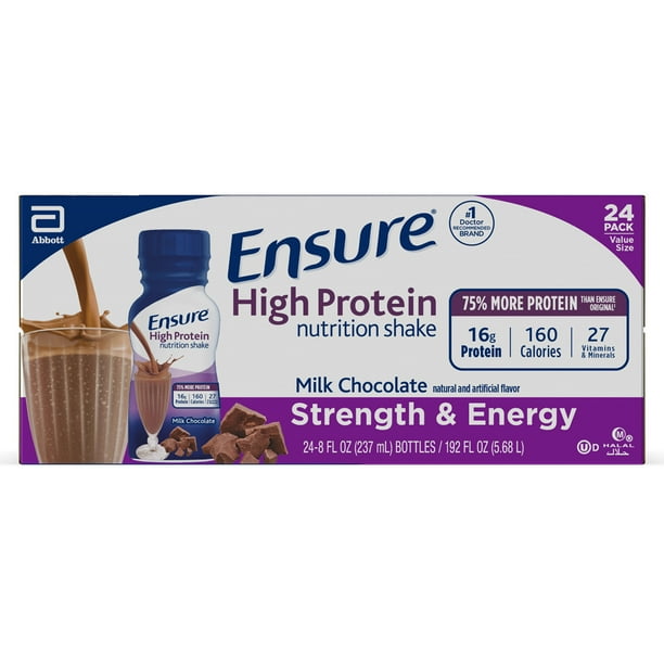 Ensure High Protein Nutrition Shake with 16 grams of highquality