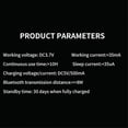 thumbnail image 5 of Wireless Game Console+Receiver for Switch/Android/Ios/Pc 6- Gyro High Precision Joystick Rgb Bluetooth Gamepad White, 5 of 5