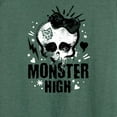thumbnail image 3 of Monster High - Skullette Punk Logo - Women's Lightweight French Terry Long Sleeve Shirt, 3 of 5