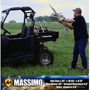 Massimo Buck 250 Side by Side UTV 12hp, 177cc, 6.5 cf. Dumping Cargo Bed -Green