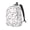 Medium, variant on Alpacas and Hearts Pattern Durable Canvas Backpack for Men & Women – Stylish & Lightweight – Adjustable Straps, Multiple Pockets – Fits 15-17 Inch LaptopsSmall