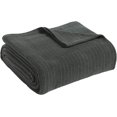 thumbnail image 1 of Fiesta - Queen Blanket, Soft Thermal Cotton Blanket (Full/Queen, Scarlet), 1 of 2