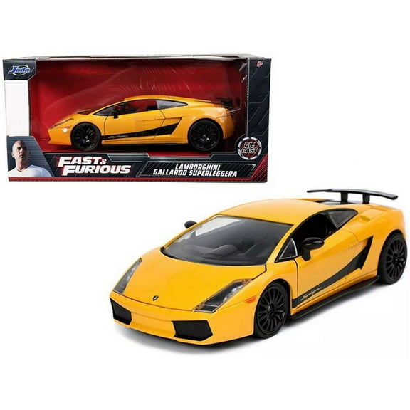 Lamborghini Gallardo Superleggera, Fast and Furious - Jada Toys 32609/4 - 1/24 scale Diecast Model Toy Car