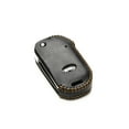 thumbnail image 3 of Vitodeco Genuine Leather Smart Flip Key Fob Remote Case with Key Holder Compatible for KIA Sportage, KIA Forte - 4-Button, Black, 3 of 6