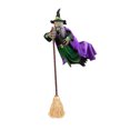 thumbnail image 2 of 66.9 Inch Halloween Decorations Outdoor - Animated Hovering Witch Animatronics - Sound & Touch Activated Sensor - Animatronic Scary Props House Decor for Garden Yard Lawn Outside Indoor Decoration, 2 of 9