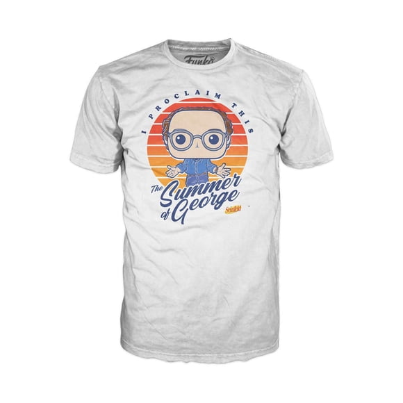 Camiseta Funko Pop! Seinfeld George ¡Soy yo! ¡Talla XL!