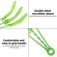 thumbnail image 3 of Window Microfibre Brush 2pcs Washable Venetian Blind Cleaner Set with 3 Pronged Wet Dry Removable Window Blind Duster for Vertical Windows Air Conditioner Car AC Vent, 3 of 8