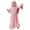 Pink, variant on Toddler Baby Girl Abaya Dress with Hijab Long Sleeve Smocked Dress Islamic Dubai Full Cover Modest Muslim Dress 2-3 Years Pink