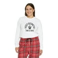 thumbnail image 7 of Distracted by Cows Women's Long Sleeve Pajama Set, 7 of 7