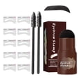 thumbnail image 3 of Xihbxyly Kit de Modelado de Cejas, Set Completo de Maquillaje, Plantillas Reutilizables para Unas Cejas Perfectas, Color Duradero Resistente Al Sudor, Versátil para Un Look Diario, Regalo Ideal para, 3 of 3