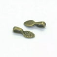 thumbnail image 6 of U8MO 100 Alloy Glue on Bails Pendant Cabochon 15X5mm Small Pendant Bails Holders -Golden Tone, 6 of 6