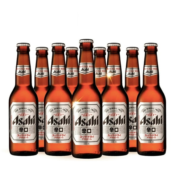 Cerveza Asahi Super Dry 12 Pack 330 Ml C/u Asahi Industry Super Dry