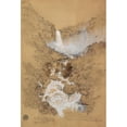 thumbnail image 2 of Frederic Edwin Church 13x18 Gold Ornate Wood Frame and Double Matted Museum Art Print Titled - Tequendama Falls Near Bogota, Colombia (1853), 2 of 4