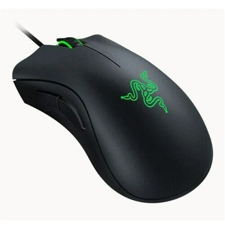 Razer DeathAdder Essential Wired Optical Gaming Mouse for PC, 5 Buttons, Black