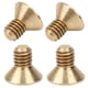 thumbnail image 5 of 50 Uds tornillo con cabeza hexagonal plana cobre cabeza avellanada sujetador Hardware suministros industriales M4M4x7, 5 of 10