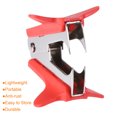 thumbnail image 4 of Uxcell Staplers Puller Steel Jaw Office Home Staple Remover Tools, Red 2 Pack, 4 of 5
