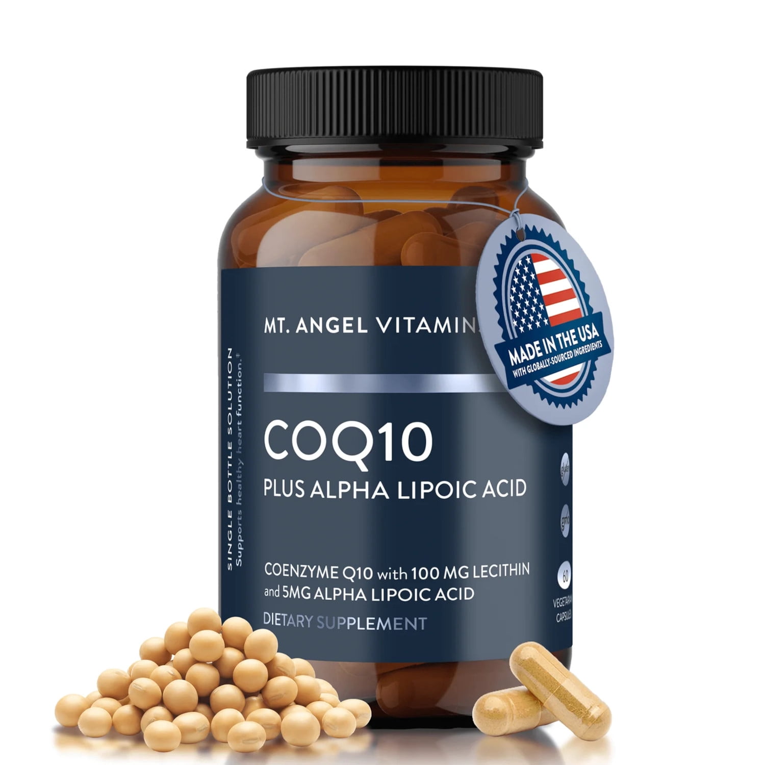 Mt. Angel Vitamins - High Absorption CoQ10 - 100 mg, 30 Capsules