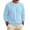 Light Blue_003, variant on Men's Fleece Crewneck Sweatshirt Cotton Long Sleeve Pullover Casual Thermal Shirts fall winter fashion comfort solid Sweatshirt Yellow 3XL