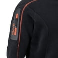 thumbnail image 4 of Bare Polar Stretch Mid Layer Men's Top, Black/Lava 3X-Large, 4 of 4