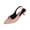Pink, variant on Slingback Heels for Women Closed Toe Pointed Pumps Vintage Plaid Pattern Kitten Heels Dressy Party Shoes