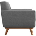 thumbnail image 3 of Hawthorne Chaise d'Appoint Rembourrée de la Collection en Gris, 3 of 5