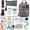 Beige-A, variant on QIUXUJ-Medical Pouch Tactical - Small Utility First Aid Bag, Big Capacity Medical Bags - EMT First Aid Bags for Outdoor Hunting Camping Travel (Green)