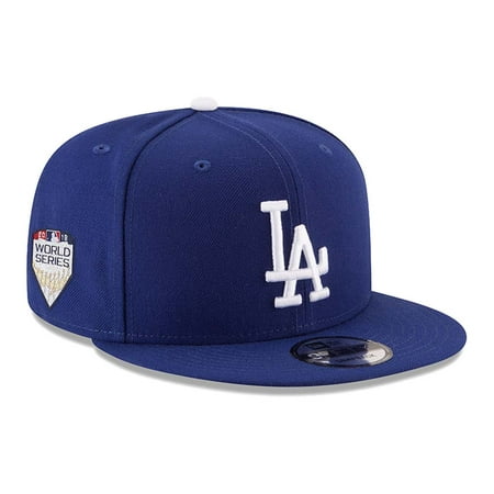Los Angeles Dodgers New Era 2018 World Series Bound Side Patch 9FIFTY Snapback Adjustable Hat - Royal - (Best Snapback Hats In The World)