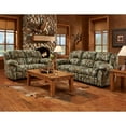 Cambridge Camo 3 Piece Living Set Sofa, Loveseat, Recliner
