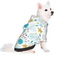 thumbnail image 2 of Balery Gold Stars Blue Dots Pattern Sudadera con Capucha para Perros Pequeños – Ropa para Mascotas, Disfraz para Perros y Gatos, Ideal para Fiestas y Cosplay-Medium, 2 of 7