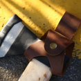 thumbnail image 3 of Ax Head Cover - Small Hatchet Head Cover and Protector, Thicken Ax Head Cover and Protector, Metal Buckle, Waist Hanging, Universal, Outdoor and Garde, 3 of 5