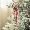 thumbnail image 5 of Muyan 29.9x3.1x0.8in Artificial Leaf Rattan Christmas Decoration,Plastic Sturdy Realistic Easy to Use,for Indoor Home Halloween Christmas Party Fireplace Door Frames Decor, 5 of 6
