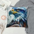 thumbnail image 2 of Orinice Eagle Graphic Decorative Cushion Throw Pillow Cover for Home Couch Bed Sofa, Soft and Durable 1PC 22x22in, 2 of 5