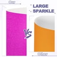 thumbnail image 4 of 20Sheets Hot Pink Glitter Cardstock, 8.3x11.7 in A4 Glitter Paper Card Stock Shiny Scrapbook 250gsm Sparkly Paper Large Shimmer for Crafts Scrapbook DIY Art Wedding Party, 4 of 6