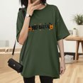thumbnail image 5 of Halloween Tshirts for Women Short Sleeve Crewneck Cute Tops Graphic Tees for S-3XL, 5 of 6