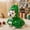 Green-L, variant on Pet Dog Christmas Costume Puppy Cloak with Star and Colorful Pompoms Cat Xmas Tree Cape Hooded Winter Outfit for Dogs Cats | Green L