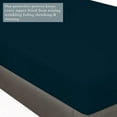 thumbnail image 2 of HNB Store Zipper Fitted Sheet Only, Short Queen Size 10" Deep Pocket 600TC Pure Egyptian Cotton - Teal, 2 of 6