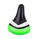 thumbnail image 5 of Cojín de asiento de sillín de bicicleta para niños, suave y cómodo. Negro Verde, 5 of 8