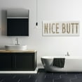 thumbnail image 2 of Stupell Indtries Rtic Nice Butt Phrase Country Grain Pattern Typography,48 x 20,Design by Daphne Polselli, 2 of 6