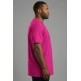 thumbnail image 3 of KingSize Men's Big & Tall Shrink-Less Lightweight Longer-Length Crewneck T-Shirt, 3 of 5